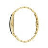 Thumbnail Image 2 of Men's Bulova Gemini Gold-Tone Watch with Tonneau Black Dial (Model: 97A164)