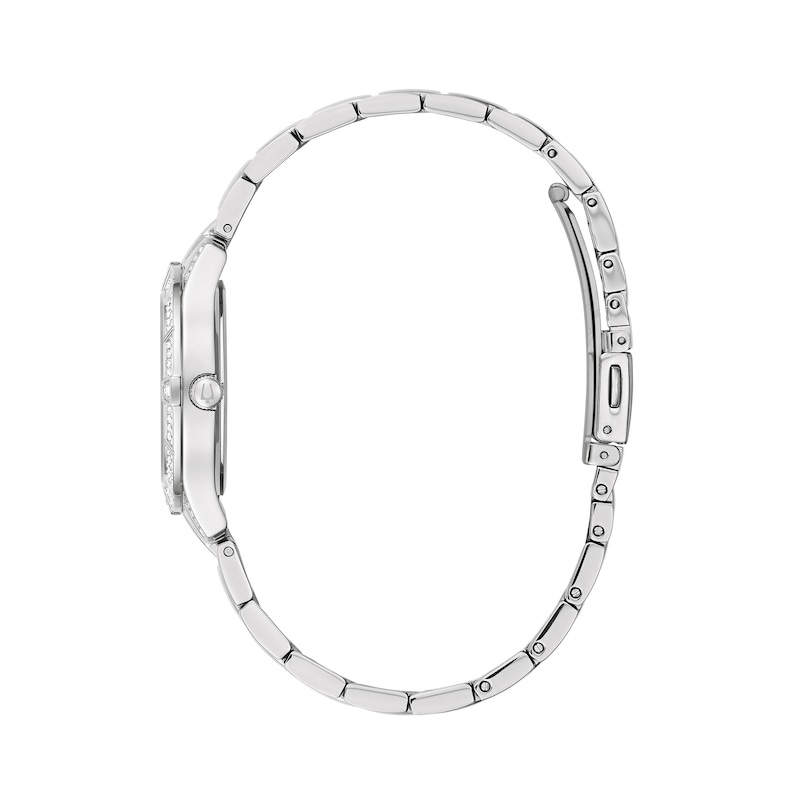 Main Image 2 of Ladies' Bulova Phantom Crystal Accent Watch with Mother-of-Pearl Dial (Model: 96L291)