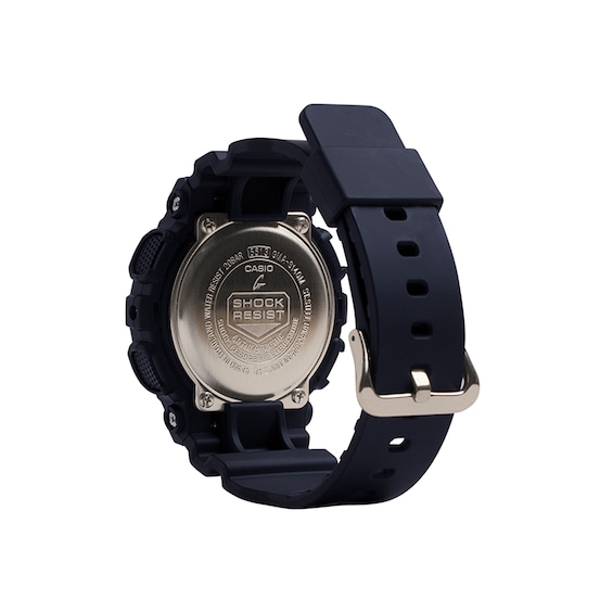 Ladies' Casio G-Shock Classic Black Resin Strap Watch (Model: Gmas140M-1A)