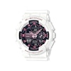 Thumbnail Image 0 of Ladies' Casio G-Shock Classic White Resin Strap Watch with Black Dial (Model: GMAS140M-7A)