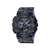 Thumbnail Image 1 of Men's Casio G-Shock Classic Clear Dark Grey Resin Strap Watch with Black Dial (Model: GA110SKE-8A)