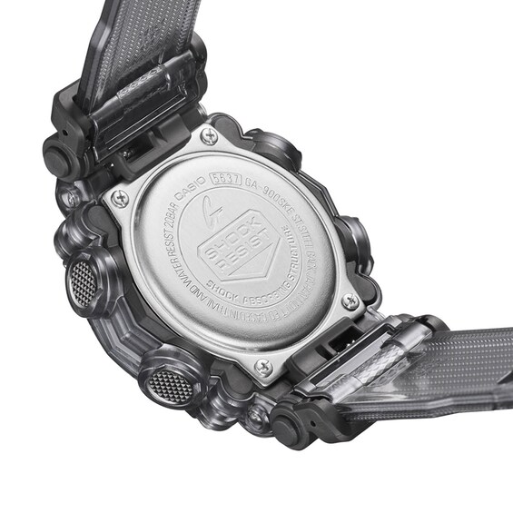 Men's Casio G-Shock Classic Grey Resin Strap Watch with Black Dial (Model: Ga900Ske-8A)