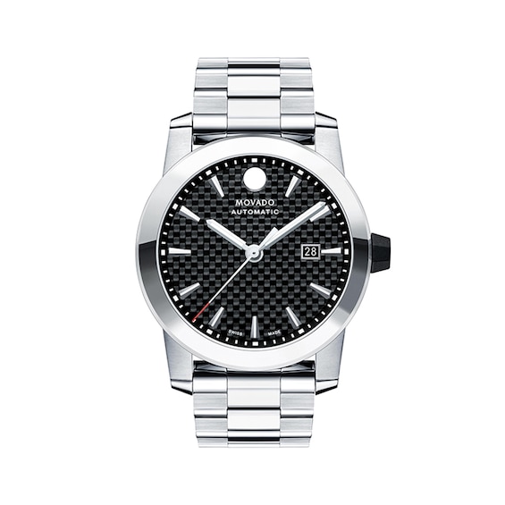 Men's Movado Vizio Automatic Watch with Black Carbon Fiber Dial (Model: 0607543) Men's Movado Vizio Automatic Watch with Black Carbon Fiber Dial (Model: 0607543)