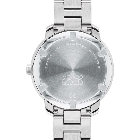 Ladies' Movado BoldÂ® Verso Watch with Silver-Tone Dial (Model: 3600747)