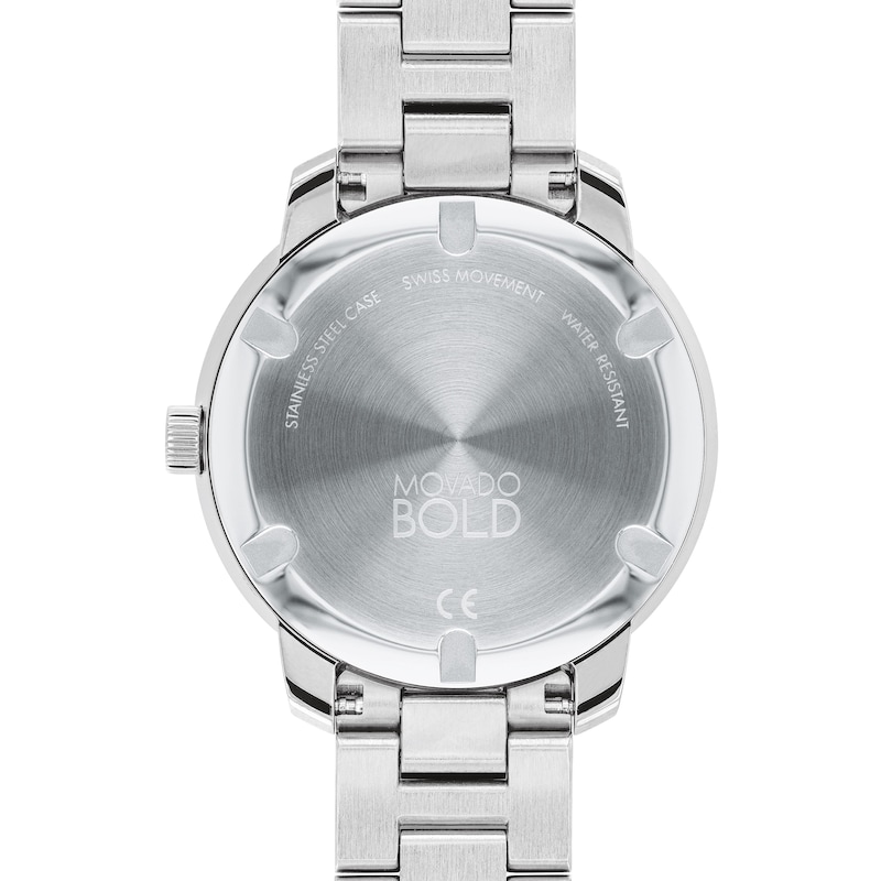 Ladies' Movado Bold® Verso Watch with Silver-Tone Dial (Model: 3600747)