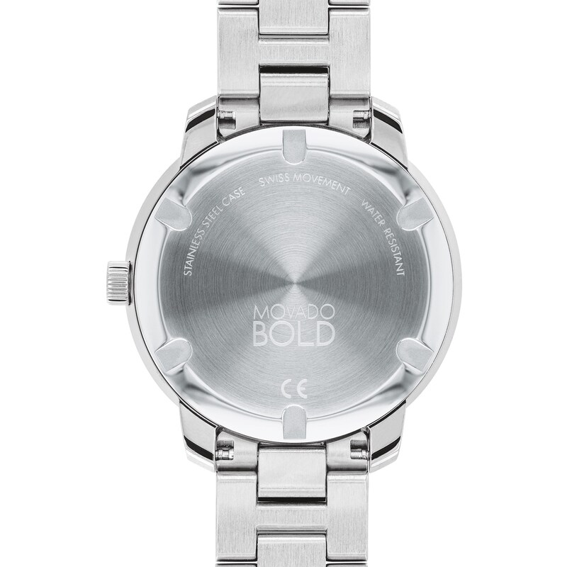 Main Image 3 of Ladies' Movado Bold® Verso Watch with Silver-Tone Dial (Model: 3600747)