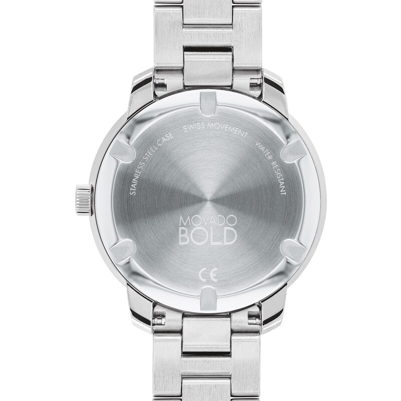 Ladies' Movado Bold® Verso Watch with Silver-Tone Dial (Model: 3600747)