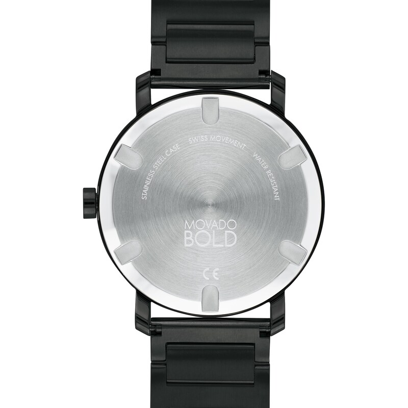 Main Image 3 of Men's Movado Bold® Evolution Black IP Watch with Black Dial (Model: 3600752)