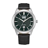 Thumbnail Image 1 of Men's Citizen Eco-Drive® Corso Strap Watch with Green Dial (Model: AW0090-02X)