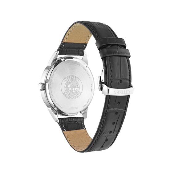 Men's Citizen Eco-DriveÂ® Corso Strap Watch with Green Dial (Model: Aw0090-02X)