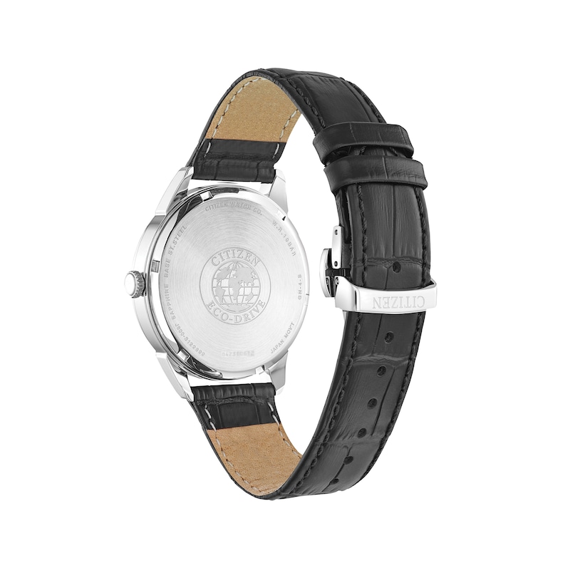 Main Image 3 of Men's Citizen Eco-Drive® Corso Strap Watch with Green Dial (Model: AW0090-02X)
