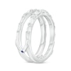 Thumbnail Image 1 of Vera Wang Love Collection 1/2 CT. T.W. Diamond Solitaire Enhancer in 14K White Gold