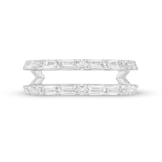 Vera Wang Love Collection 1/2 CT. T.w. Diamond Solitaire Enhancer in 14K White Gold