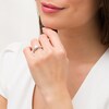 Thumbnail Image 2 of Vera Wang Love Collection 1-1/2 CT. T.W. Certified Princess-Cut Diamond Engagement Ring in 14K White Gold (I/SI2)