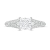 Thumbnail Image 4 of Vera Wang Love Collection 1-1/2 CT. T.W. Certified Princess-Cut Diamond Engagement Ring in 14K White Gold (I/SI2)