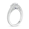 Thumbnail Image 2 of Vera Wang Love Collection 3/4 CT. T.W. Diamond Double Oval Frame Engagement Ring in 14K White Gold