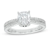 Vera Wang Love Collection 1-1/3 CT. T.W. Certified Diamond Split Shank Engagement Ring in 14K White Gold (I/SI2)