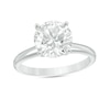 Thumbnail Image 0 of 3 CT. Certified Lab-Created Diamond Solitaire Engagement Ring in 14K White Gold (F/VS2)