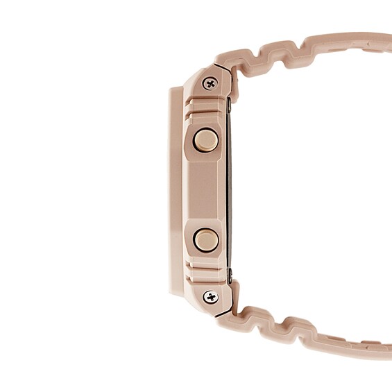 Womenâs Casio S Series Light Pink Resin Strap Watch with Light Pink Dial (Model: Gmas2100-4A)
