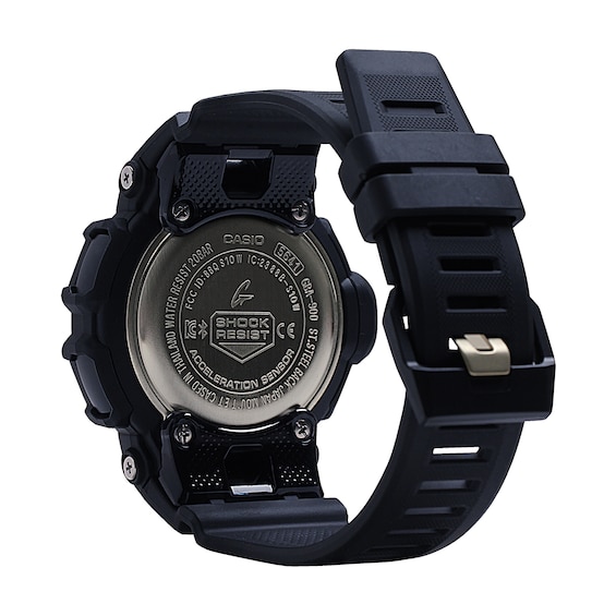Men's Casio G-Shock Power Trainer Black Resin Strap Watch (Model: Gba900-1A)
