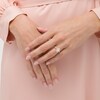 Thumbnail Image 1 of 7/8 CT. T.W. Pear-Shaped Diamond Double Frame Engagement Ring in 10K Rose Gold