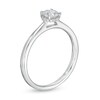 Thumbnail Image 3 of 3/8 CT. T.W. Diamond Frame Engagement Ring in 14K White Gold (I/I2)