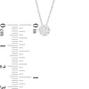 Thumbnail Image 3 of 1/6 CT. Diamond Solitaire Pendant in 10K White Gold (I/I3)