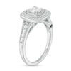 Thumbnail Image 1 of Marilyn Monroe™ Collection 3/4 CT. T.W. Diamond Cushion Frame Engagement Ring in 14K White Gold