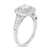 Thumbnail Image 2 of Marilyn Monroe™ Collection 3/4 CT. T.W. Diamond Cushion Frame Engagement Ring in 14K White Gold
