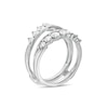 Thumbnail Image 2 of 1-1/2 CT. T.W. Diamond Crown Solitaire Enhancer in 14K White Gold