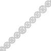 Thumbnail Image 1 of 2 CT. T.W. Composite Diamond Frame Bracelet in 10K White Gold