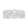 Thumbnail Image 4 of 3/4 CT. T.W. Diamond Loose Braid Ring in 10K White Gold