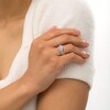 Thumbnail Image 2 of 1/2 CT. T.W. Diamond Intertwined Multi-Row Ring in 10K White Gold