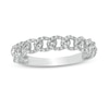 Thumbnail Image 1 of 1/6 CT. T.W. Diamond Link Band in 10K White Gold