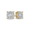 Thumbnail Image 1 of 1/2 CT. T.W. Diamond Frame Stud Earrings in 10K Gold