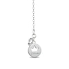 Thumbnail Image 2 of Enchanted Disney Villains Cruella De Vil 1/6 CT. T.W. Diamond Shoe Pendant in Sterling Silver and 10K Rose Gold - 19"
