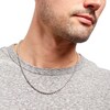 Thumbnail Image 2 of 3.15mm Evergreen Rope Chain Necklace in Hollow 10K White Gold - 20"