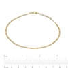 Thumbnail Image 3 of 1.8mm Figaro Chain Anklet in Solid 10K Gold - 10"