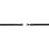 Thumbnail Image 2 of Men's 6.0mm Foxtail Chain Bracelet in Solid Stainless Steel  with Black Ion-Plate - 9"