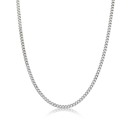 Men's 4.0mm Multi-Finish Foxtail Chain Necklace in Solid Stainless Steel  - 22"