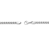 Thumbnail Image 1 of Men's 4.0mm Multi-Finish Foxtail Chain Necklace in Solid Stainless Steel  - 22"