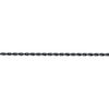 Thumbnail Image 2 of Men's 3.5mm Rope Chain Necklace in Solid Stainless Steel  with Black Ion-Plate - 24"