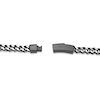 Thumbnail Image 2 of Men's 6.0mm Multi-Finish Foxtail Chain Bracelet in Solid Stainless Steel  and Black Ion-Plate - 9"