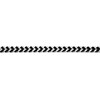 Thumbnail Image 3 of Men's 6.0mm Multi-Finish Foxtail Chain Bracelet in Solid Stainless Steel  and Black Ion-Plate - 9"