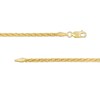 Thumbnail Image 3 of Ladies' Graduated Rope Chain Necklace in Hollow 10K Gold - 18"