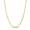Thumbnail Image 1 of Ladies' 3.0mm Link Chain Necklace in Hollow 10K Gold - 18"