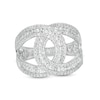 Thumbnail Image 1 of 1 CT. T.W. Diamond Loop Ring in 10K White Gold