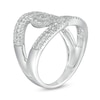 Thumbnail Image 3 of 1 CT. T.W. Diamond Loop Ring in 10K White Gold