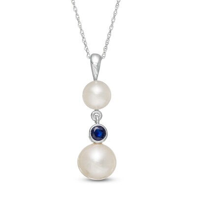 Exquisite 3 Rows white baroque cultured pearl & blue lapis lazuli gems necklce 