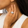 Thumbnail Image 2 of 2 CT. T.W. Marquise Diamond Past Present Future® Double Frame Engagement Ring in 14K White Gold